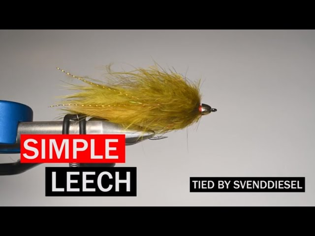 Simple Leech Fly Pattern Tutorial 