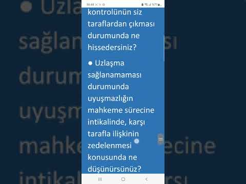 Arabuluculuk Sınavı - Gerçeklik Testi Uygulamak