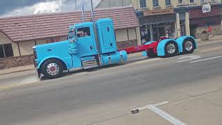 Waupun 2023 semitruck day time parade. The whole thing!
