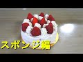 32歳男が作るクリスマスケーキ　スポンジ編