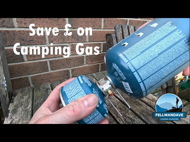 How to save money on camping gas! 