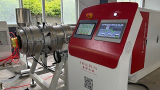 Hdpe pipe making machine  / plastic machinery - high speed design max 800kg/h  Wealth