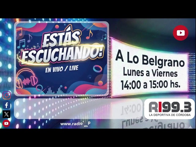 A LO BELGRANO - Radio Impacto Córdoba - 11/08/2026