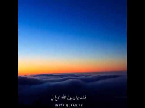 حديث عن عائشه رضي الله عنها عن دعوة النبي محمد لامته عليه الصلاة والسلام