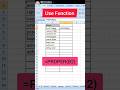 Excel PROPER Function | Name ko Proper Case me Convert Kare 🔥 #excel #shorts