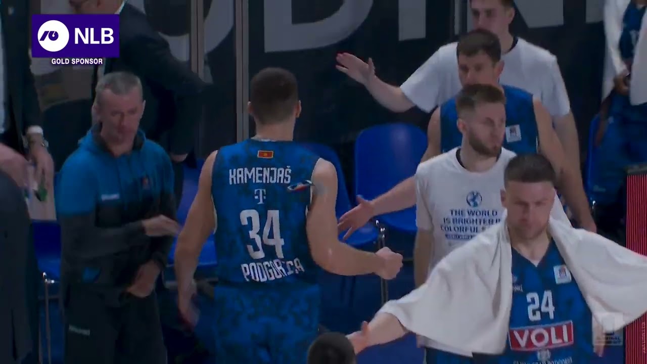 Kenan Kamenjaš with a one-hand SLAM (Spartak Office Shoes - Budućnost VOLI, 22.3.2025)