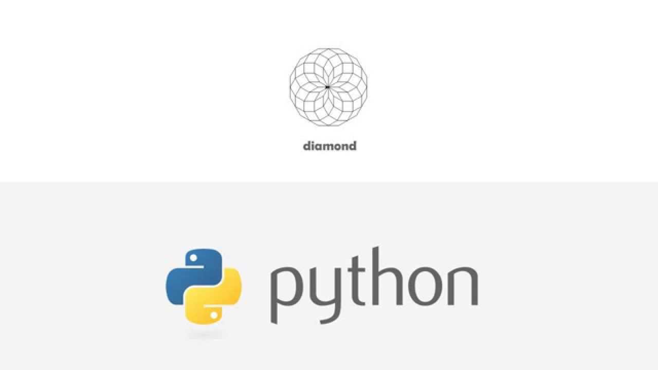 Python diamond (turtle) - YouTube