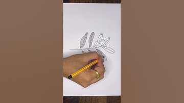 Simple free hand drawing | Free tutorials @likeokplease #shorts