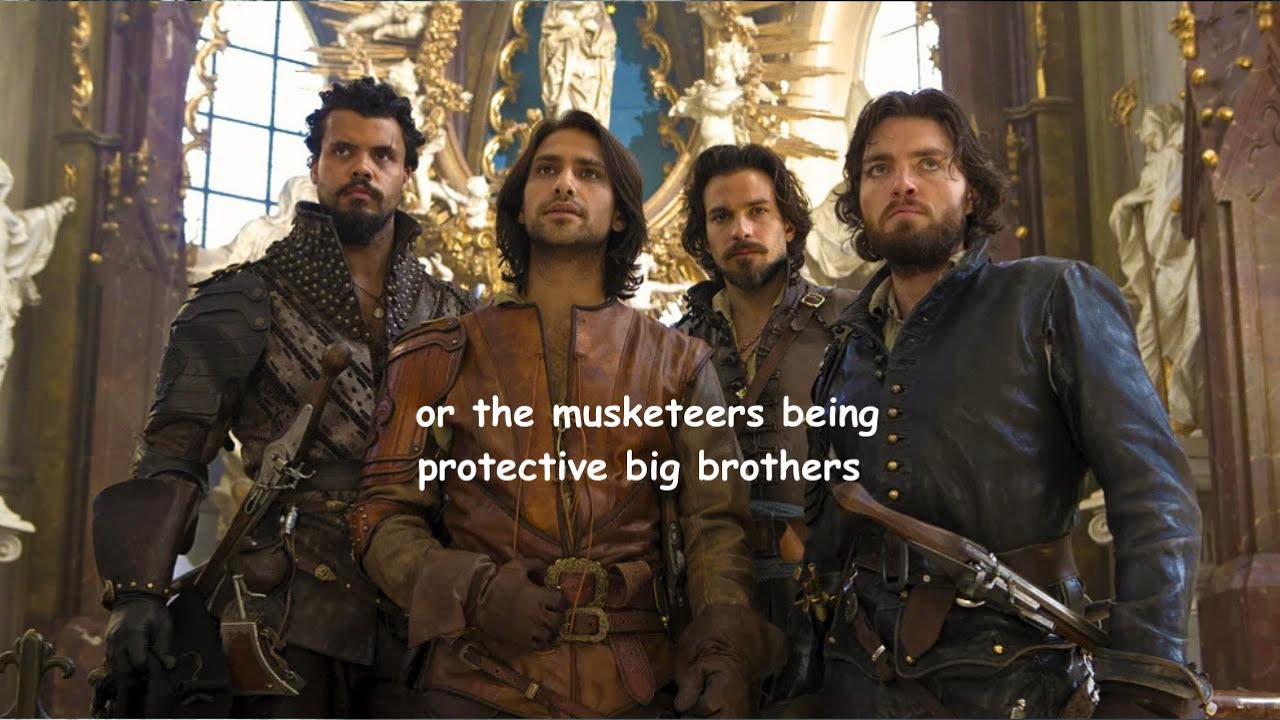 d'artagnan being the youngest of the musketeers
