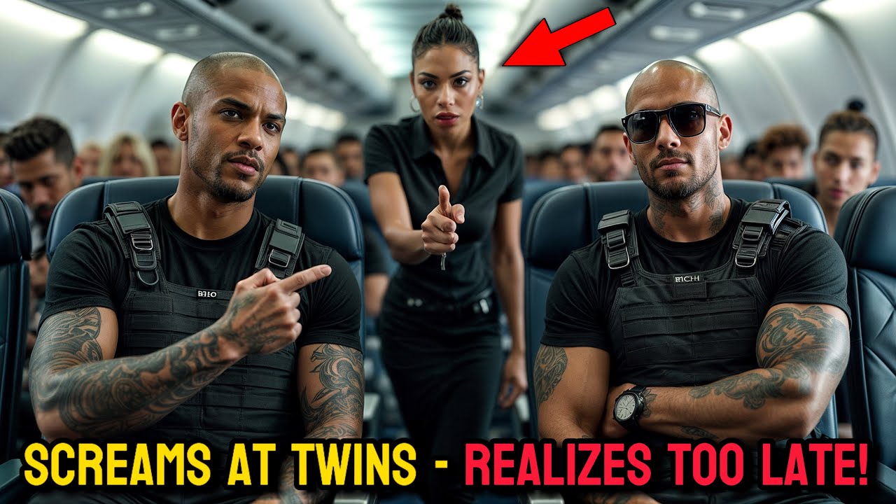 Outline Video Flight Attendant Insults Black Twins, Shocked to Learn They’re Top Special Force Operatives!