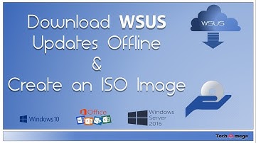 How to download WSUS updates offline and create an ISO package?