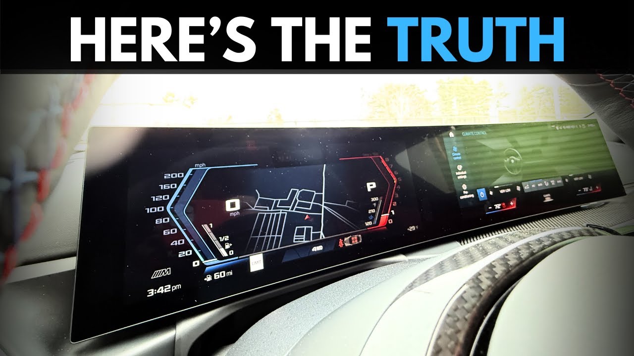 BMW iDrive 8+ Review: The TRUTH About the LACK of BUTTONS!