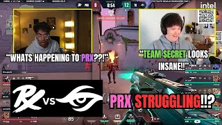 Curry and Sliggy react to PRX vs Team Secret!