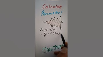 Calculating Perimeter#MathMarrow#Math shorts#Lengths of sides