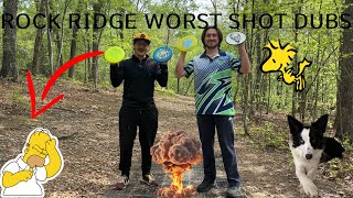 Worst Shot Doubles at Rock Ridge Front 9!