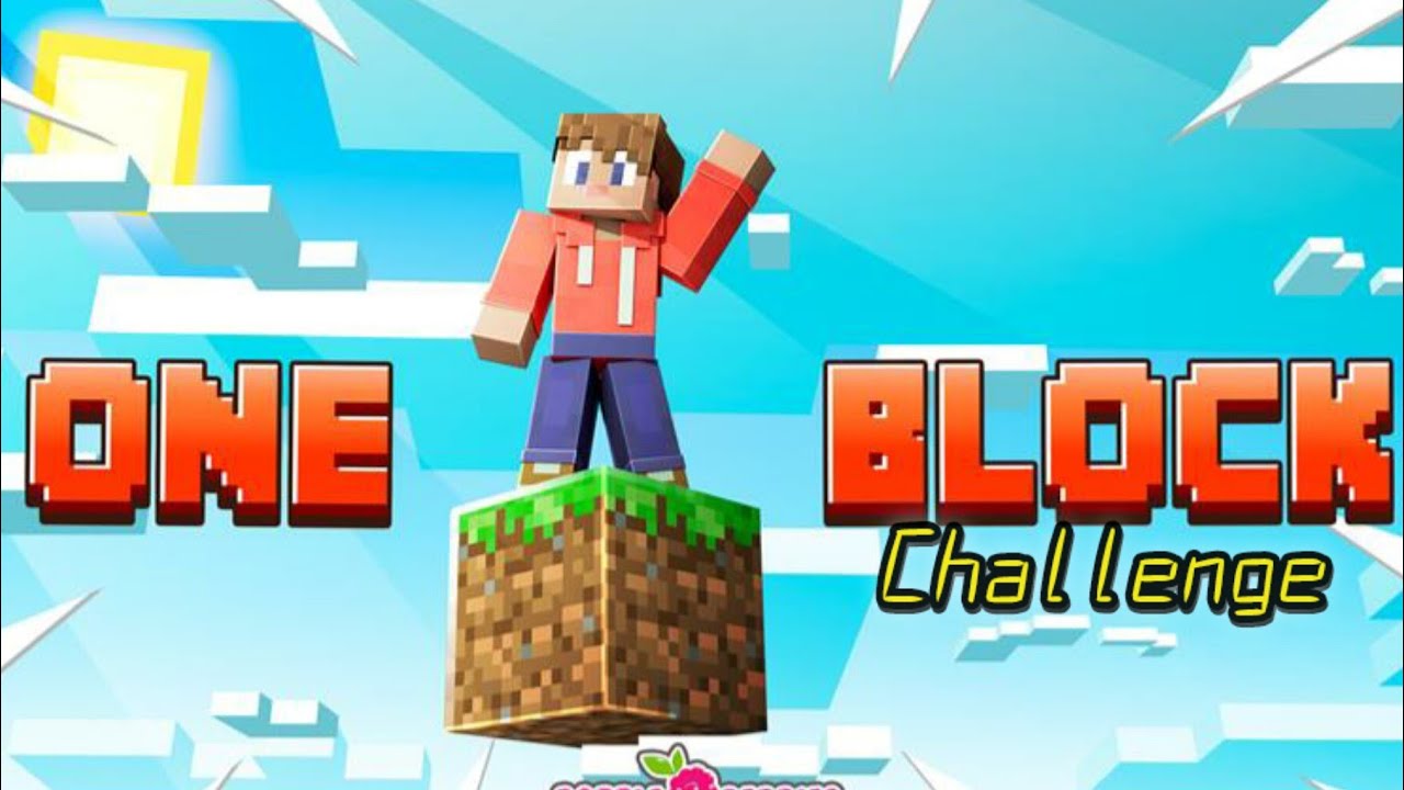 One Block Challeng Minecraft I play minecraft but one block challenge. First time#gameonfuel # ...