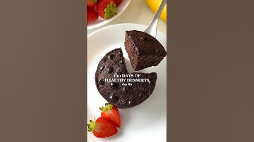 100 DAYS OF HEALTHY DESSERTS - day 89: Healthy Chocolate Cake #healthyrecipes #healthydessert