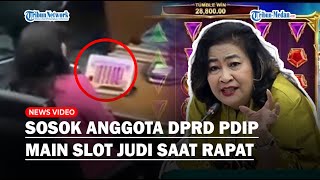 SOSOK Cinta Mega Anggota DPRD PDIP Diduga Main Judi Slot saat Rapat, Ngaku Cuma Game Candy Crush
