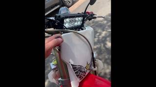 How to wire a battery to a dirt bike