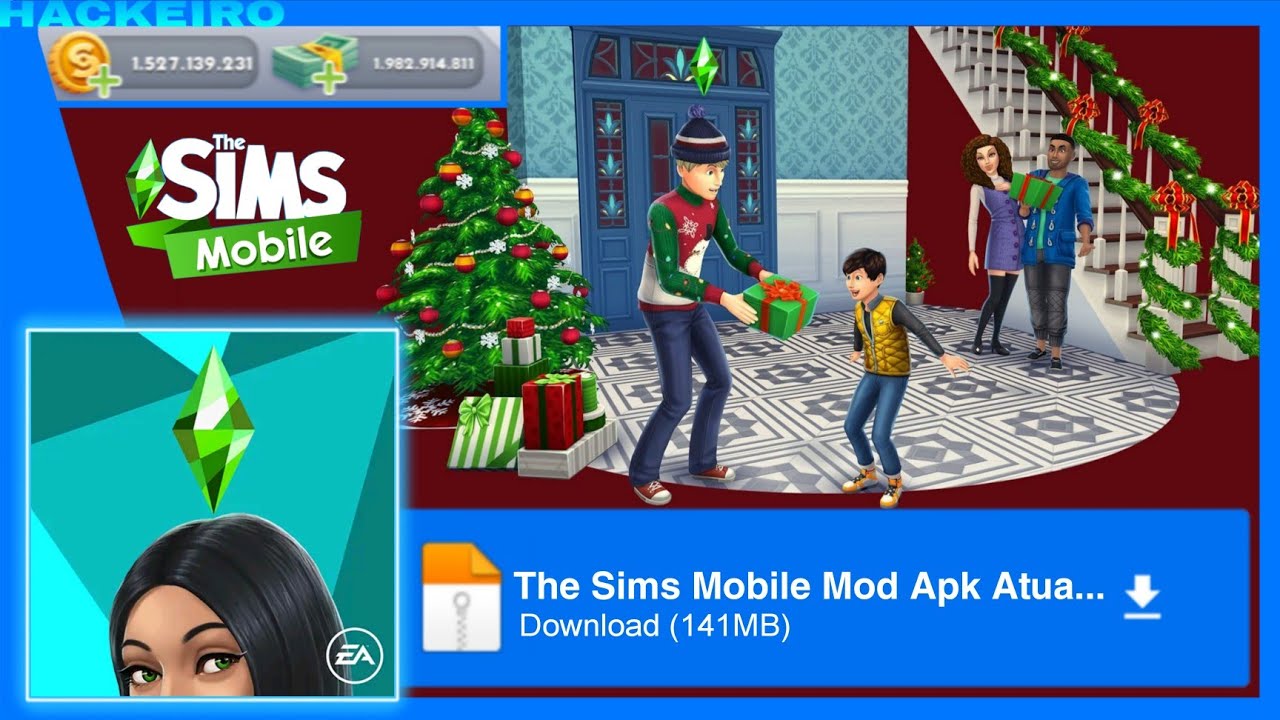 Sims Mobile MOD APK Unlimited Money 42.1.3.150360