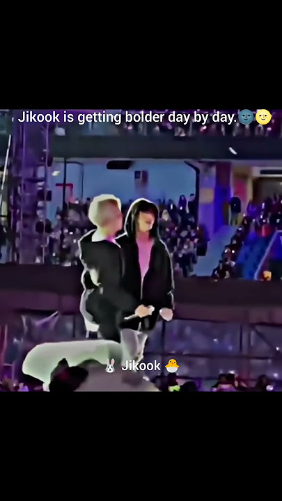 Jikook is getting bolder day by day 🌚🌝😏🐰🐣 #bts #jungkook #jimin #jikook