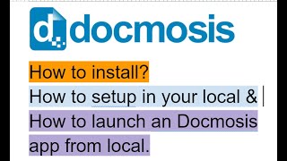 Docmosis (A template to PDF conversion tool)