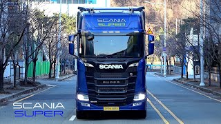 ”스카니아 슈퍼“ 연비효율 8% 차주도 느낄까? SCANIA 560S