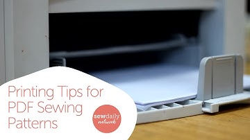 Digital PDF Sewing Pattern Printing Tips you Need to Know!
