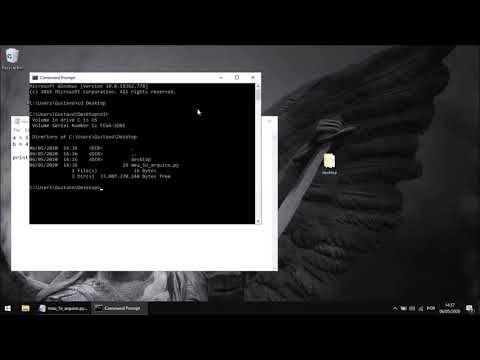 Vídeo: Como criar um programa muito simples em Python (com imagens)