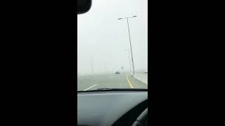 #Lake city to DHA #Lahore Ring Road #TimeLapse #WinterFogDay