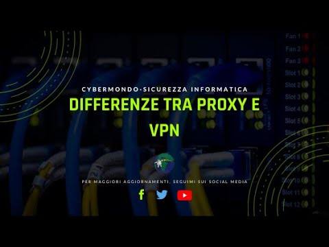 Video: Differenza Tra NAT E Proxy
