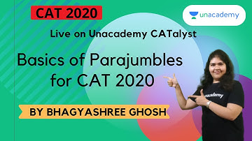 QUARANTINE BATCH | Basics of Parajumbles for CAT 2021 | By Bhagyashree Ghosh