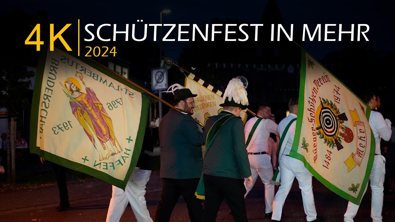 Schützenfest in Mehr 2024 (Rees am Niederrhein) 4K