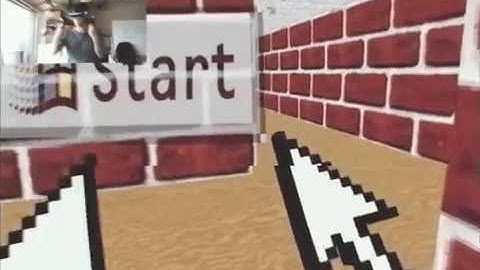 Windows 95 3D Maze recreated for Windows Mixed Reality