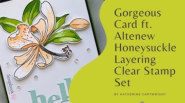 Altenew | Honeysuckle Layering Stamps