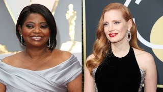 Octavia Spencer Overcome with Emotion Revealing Jessica Chastain Helped Her Earn 5x More