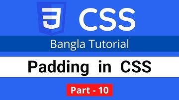 padding how to add padding in CSS || CSS3 Bangla tutorial 010