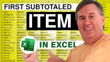Excel - How to Fill in Text Fields with the First Value | VBA Macro Solution - Episode 712