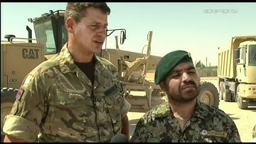 24 Commando Engineer Regiment transfer their skills to Afghan troops