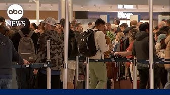 Thumbnail for FAA flight reductions end as record Thanksgiving travel expected