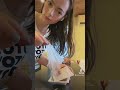 【Tiktok】モデルの晩御飯