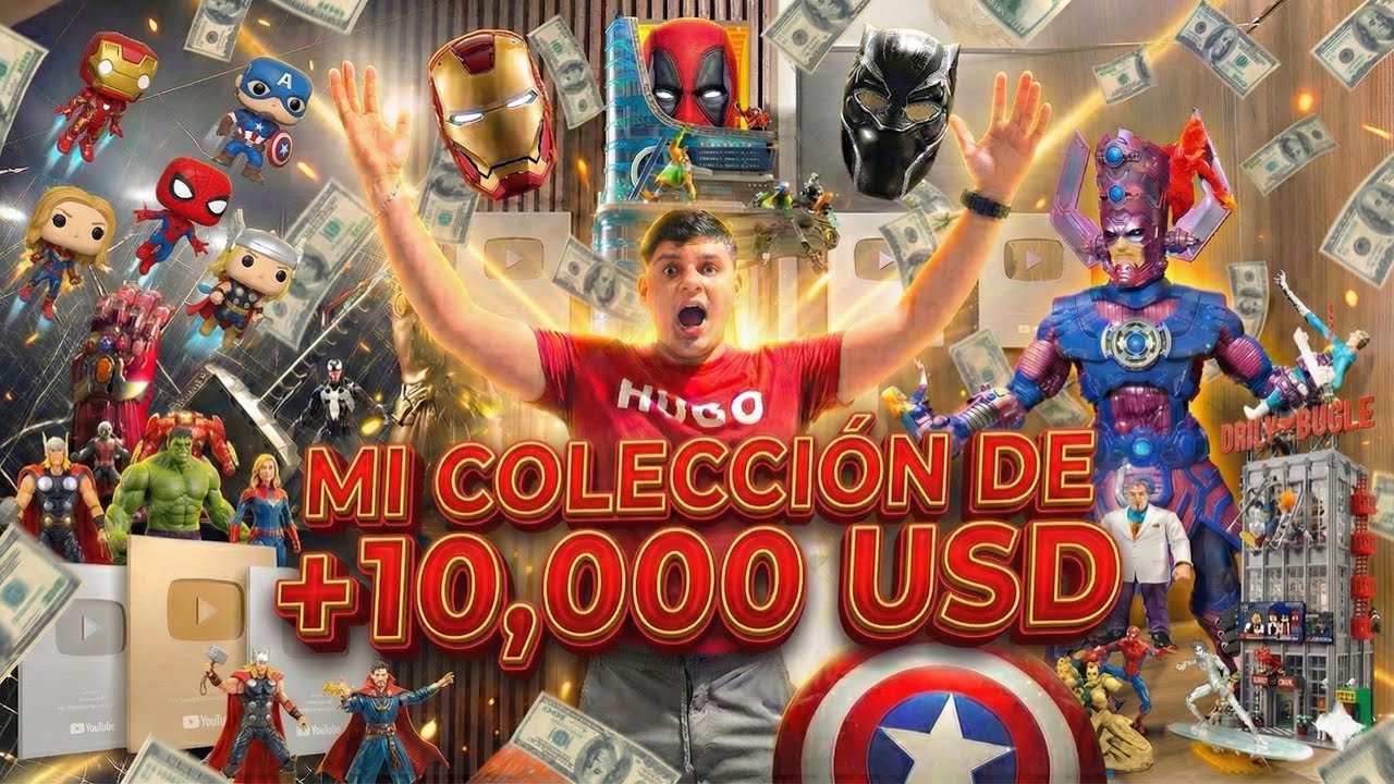 NUNCA DEBÍ EMPEZAR A COLECCIONAR… (+$10,000 USD en LEGO, MARVEL LEGENDS, HOT TOYS, FUNKO POP y MÁS) 