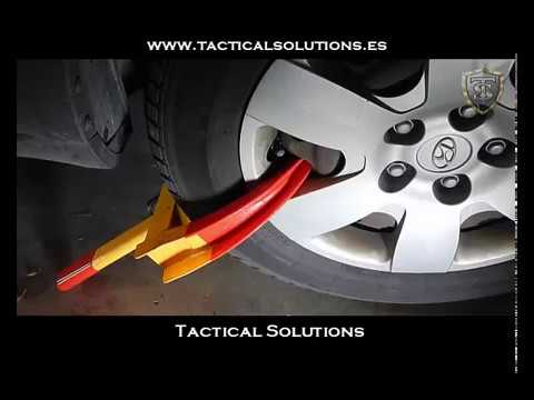 Cepo de seguridad para rueda de coche 10-16 distribuido por CABLEMATIC ®  