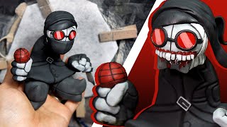 [FNF] Making Hank J. Wimbleton Sculpture Timelapse [Madness Combat] - Friday Night Funkin Mod