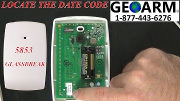 Honeywell 5853: How to Locate the Date Code