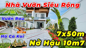 Nhà Vườn Siêu Rộng🔥475m² Nở Hậu 2 Mặt Tiền Cách Chợ Bình Chánh 3km