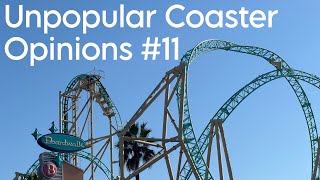Unpopular Coaster Opinions #11