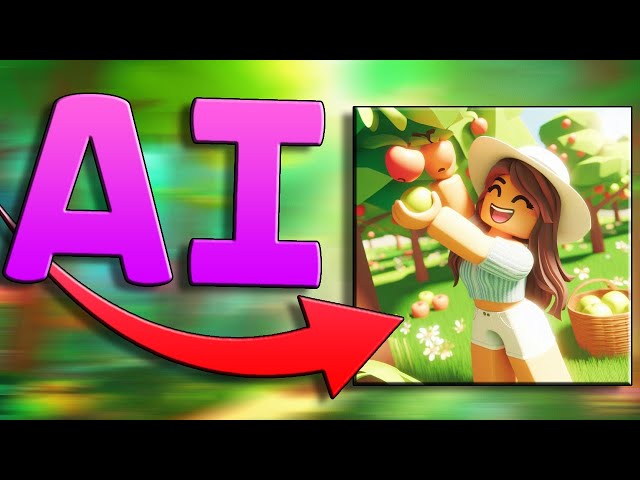 How To Make AI Roblox Thumbnails, Icons, and ART! (FREE) 