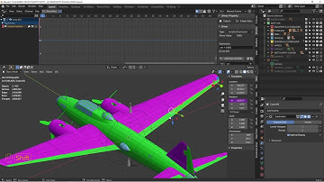 Blender - Rigging aircraft control surfaces