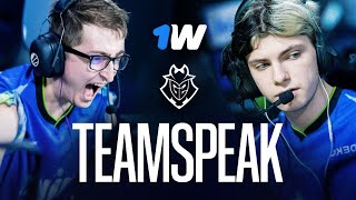 TEAMSPEAK ROAD TO RIO 2022 1WIN VS G2 [ENG SUB]